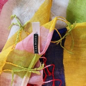 Talbots Colorful Scarf, NWOT